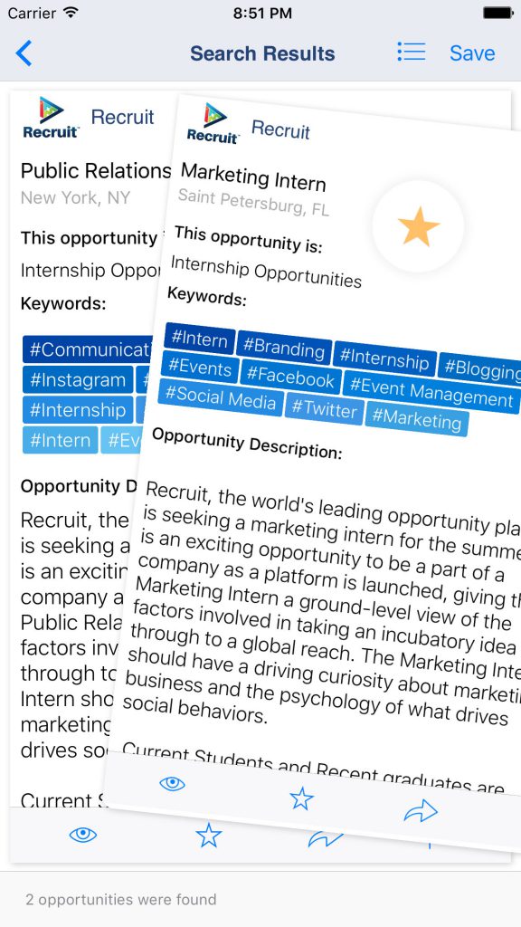 recruit-ios-swipe-swiping-job-and-opportunity-search